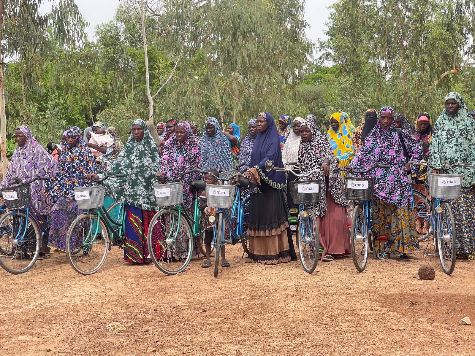 Distribution de vélos au Burkina Faso